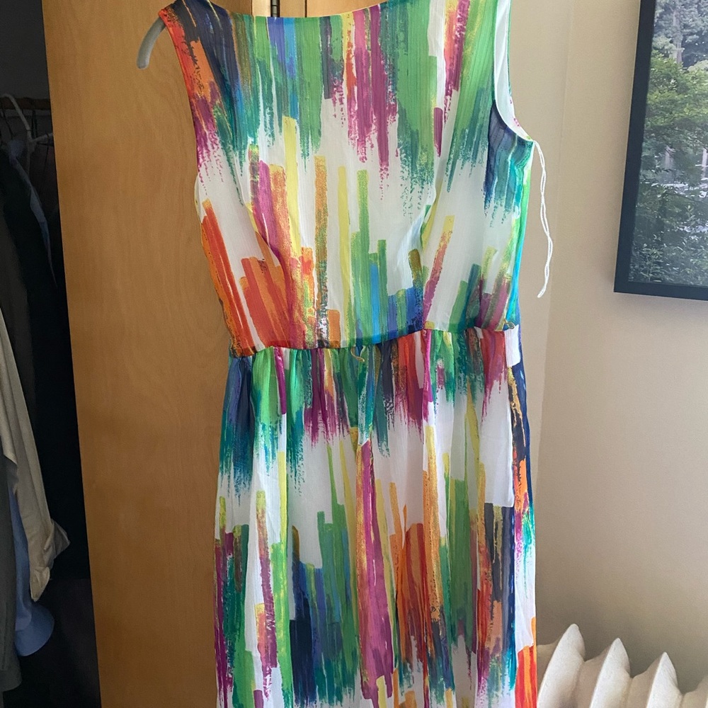 Multi colored dress